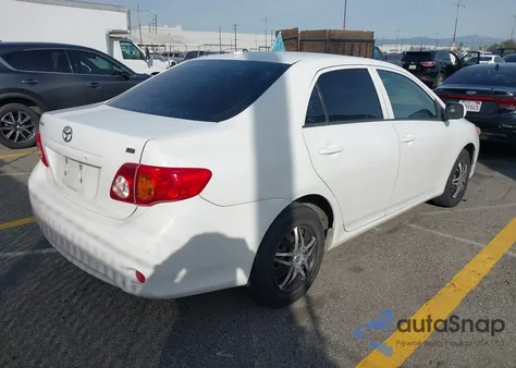 2009 Toyota Corolla Le z USA, uszkodzony, nr VIN 1NXBU40E19Z087392